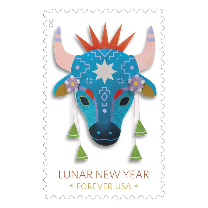 Year of the Ox Forever Stamps 2021