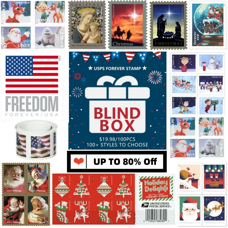 ⛄🎄[Merry Christmas]Blind Box Love Style Best Price 100-1000PCS