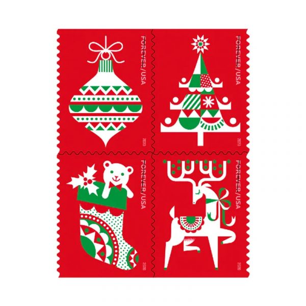 Holiday Delights Forever Stamps 2020