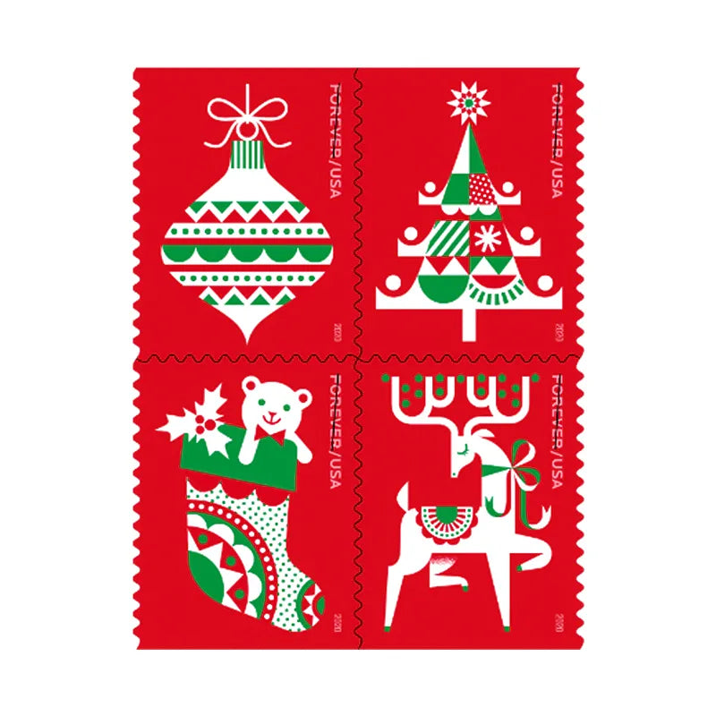 Holiday Delights Forever Stamps 2020