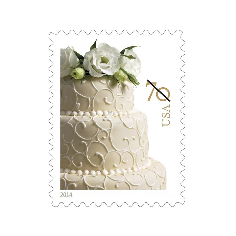 Wedding Cake Forever  Stamps 2014