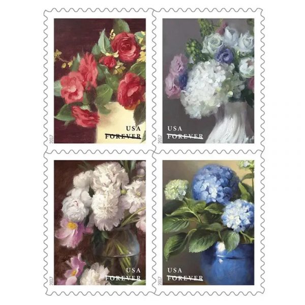 Flowers from the Garden Forever Stamps 2017
