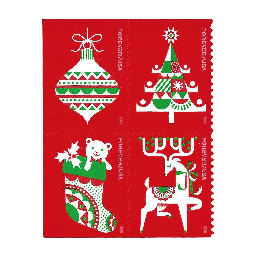 🎁[US Free Shipping] Holiday Delights 2020 - 5 Booklets / 100 Pcs