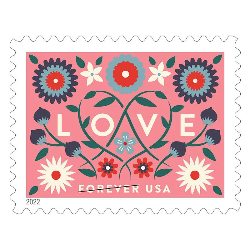 Love Forever Stamps 2022