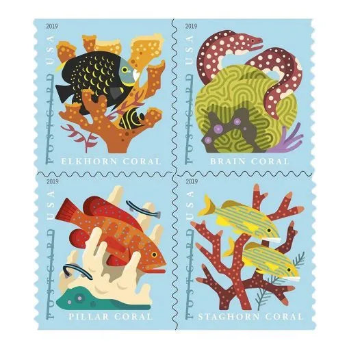 Coral Reefs Stamps  2019