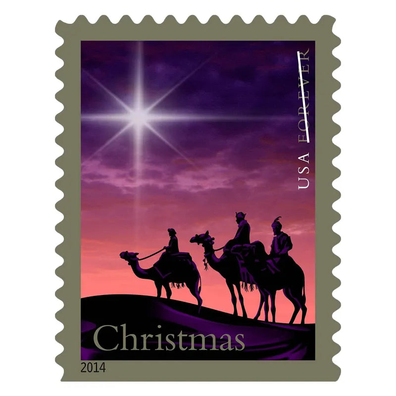Christmas Magi Forever Stamps 2014