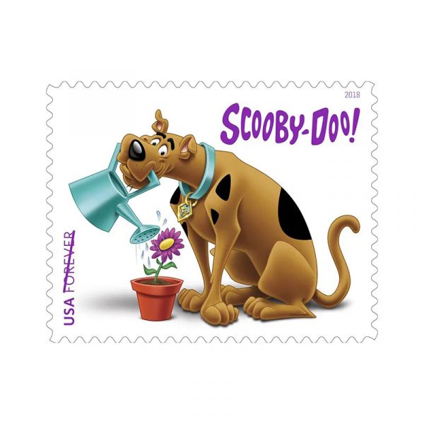 Scooby-Doo Forever Stamps 2018
