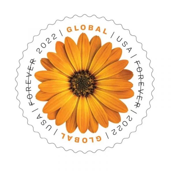 2022 Global African Daisy Forever Stamps