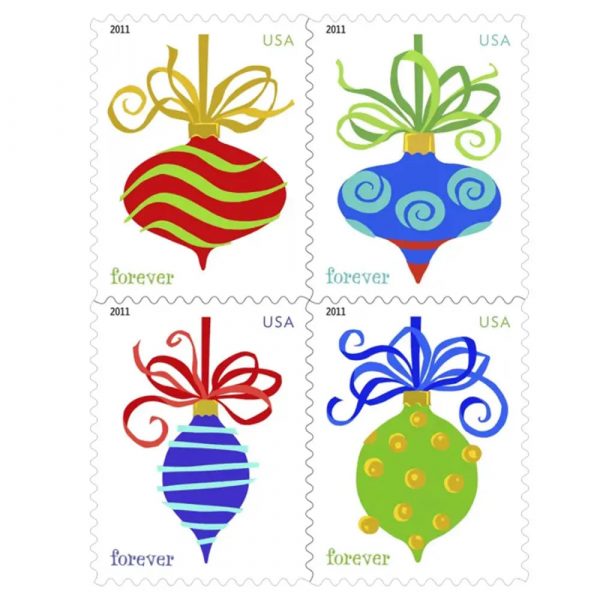 🎁[US Free Shipping]100 Pcs-1000Pcs Holiday Baubles 2011 - Booklet of 20
