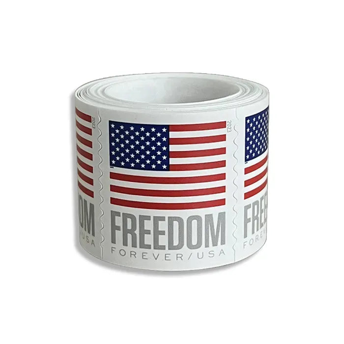 Free Gift [ Roll ] 2023 U.S. Flag Forever Stamp